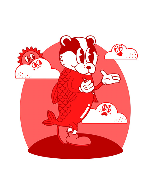 Fish Badger